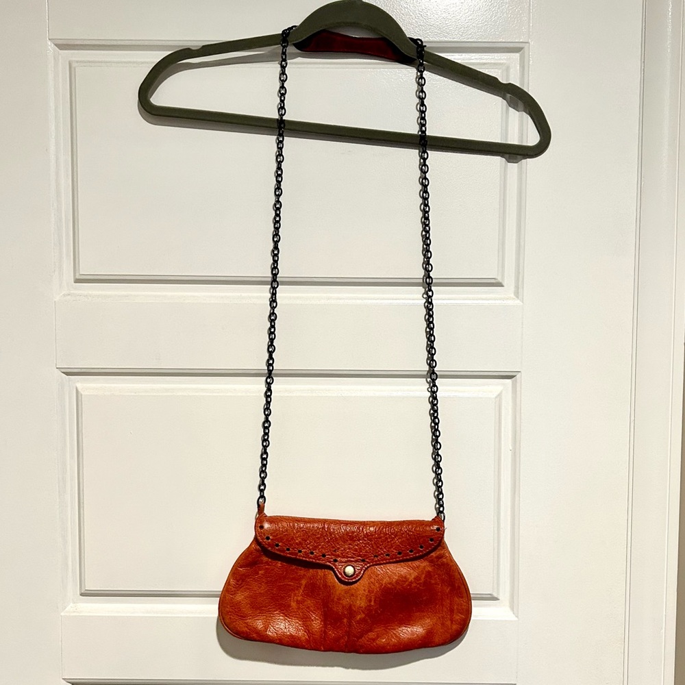 {Sima} Genuine Argentine Leather Crossbody Purse
